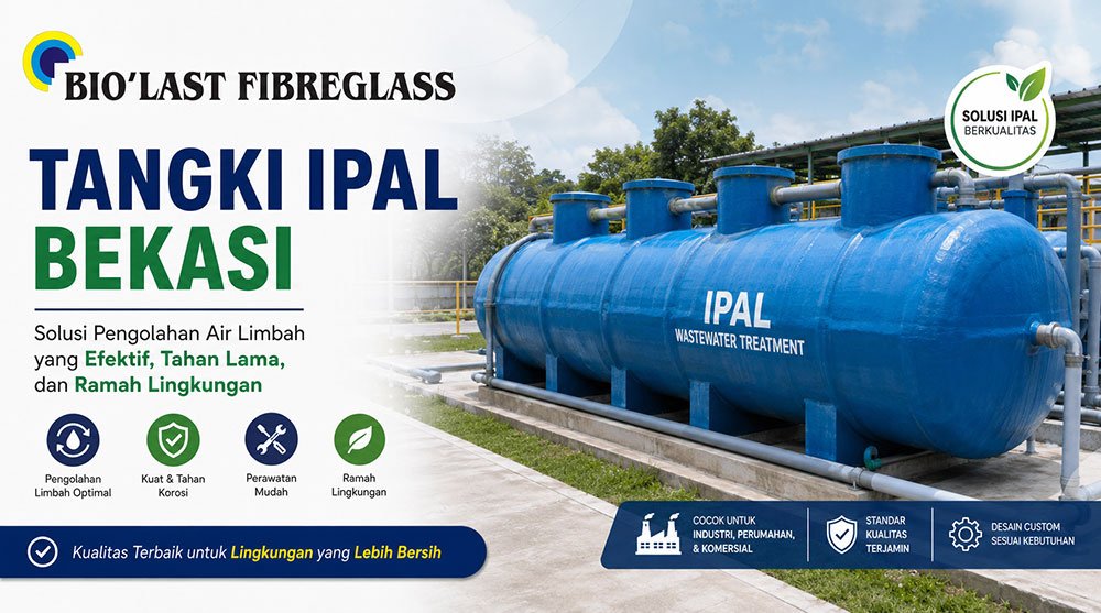 supplier distributor tangki ipal bekasi