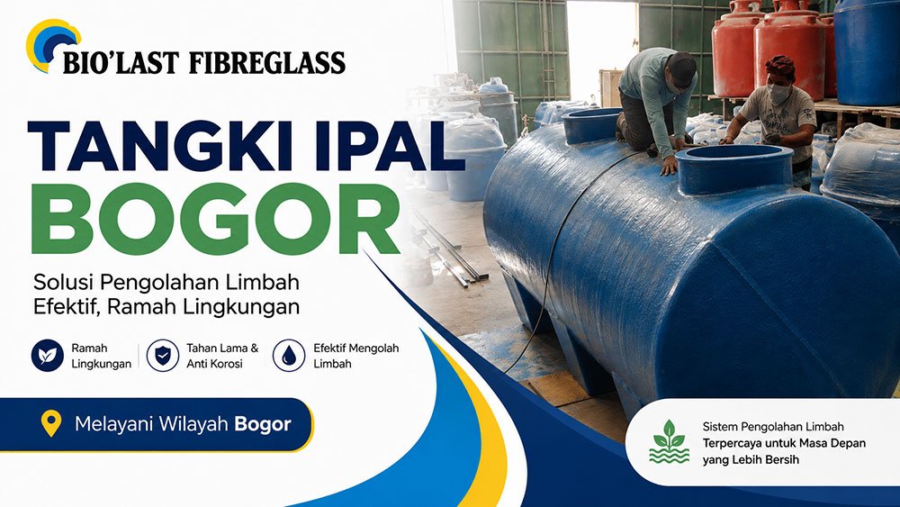 supplier distributor tangki ipal bogor