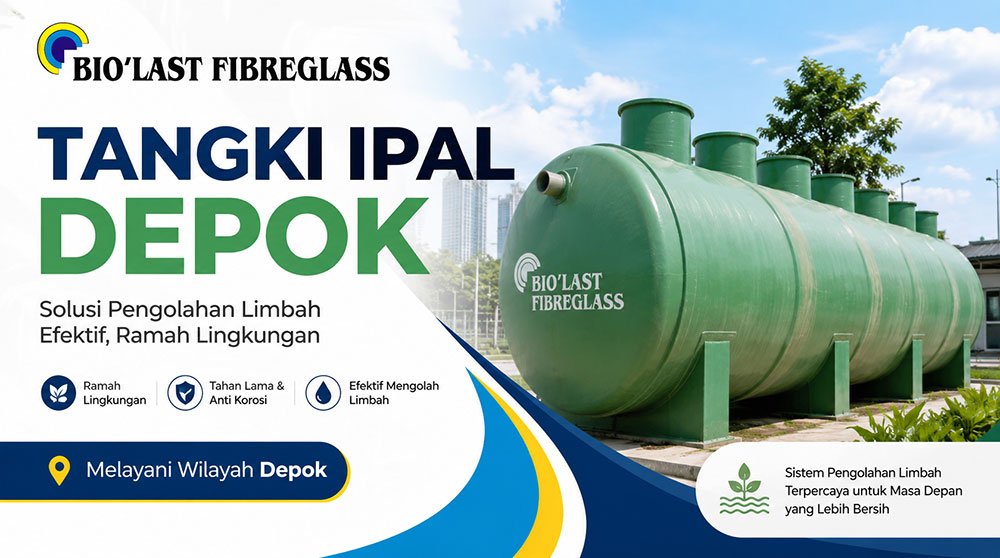 supplier distributor tangki ipal depok