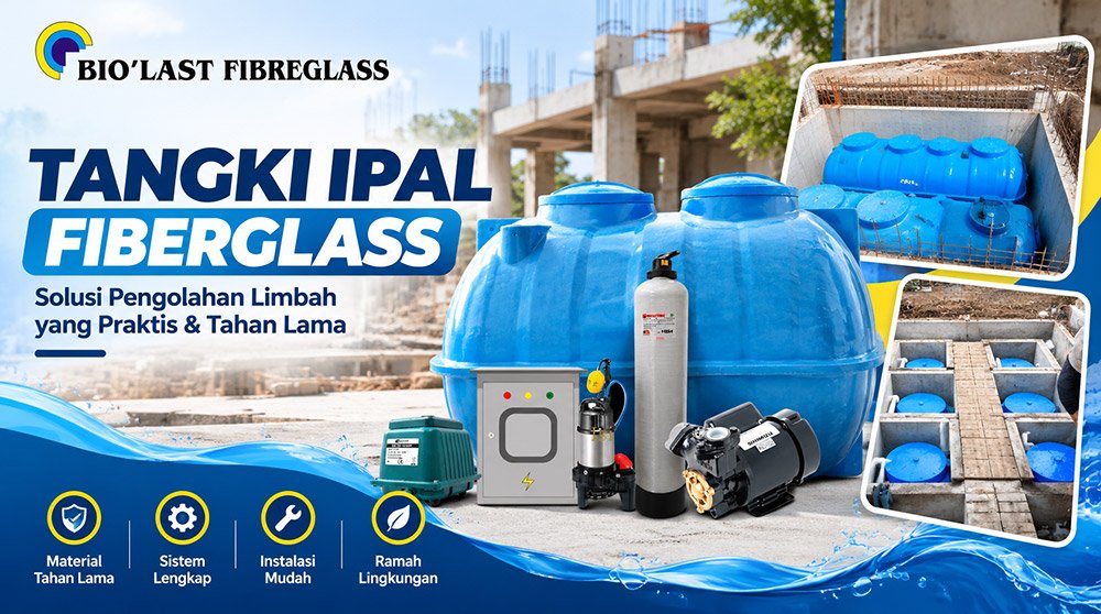 Tangki IPAL Fibreglass - Biolast Fibreglass 29Sept26