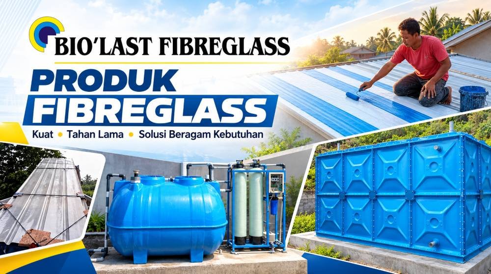 produk fibreglass berkualitas - biolast fibreglass